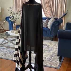 Brand: Reese , color black and white brand new kaftan party were